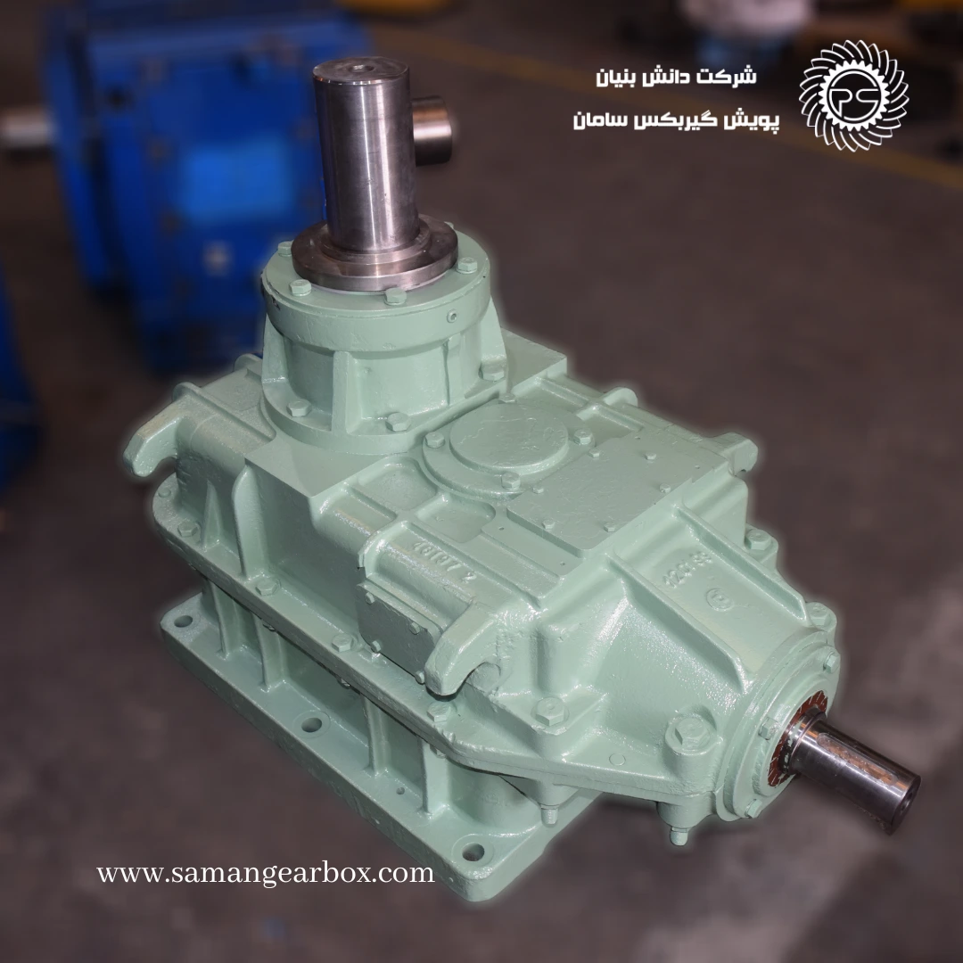 ساخت گیربکس برج خنک کن یا کولینگ تاور (Cooling Tower Gearbox)